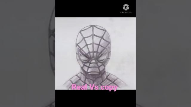 real Vs copy others sketch and my sketch ?? part 1