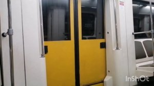 Поездка на поезде Русич 81-740.1 по бутовской линий от Битцевского парка до лесопарковой