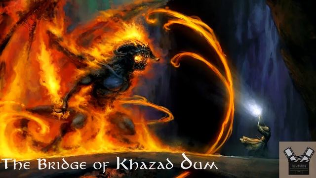 The Bridge of Khazad Dum - Lord of The Rings soundtrack HD смотреть онлайн