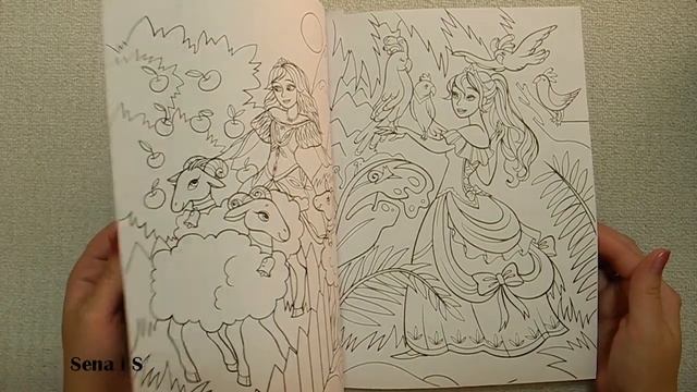 Обзор РАСКРАСОК от Буква-Ленд Лесные Снежные Сказочные Милые Стильные / Coloring Book / SenaiS Art смотреть онлайн