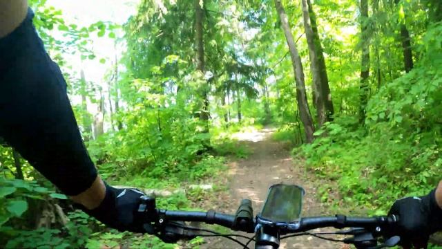 Лесная велопокатушка Радуга - Донино 30 км смотреть онлайн