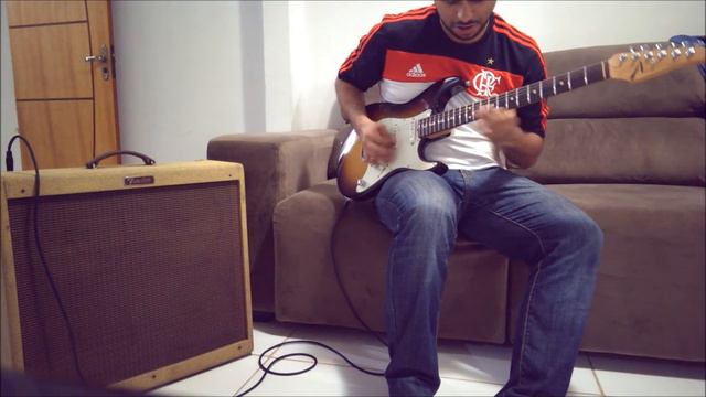 Clean Test / Tom Anderson Classic + Fender Blues Deville 4x10" смотреть онлайн