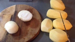 ОКОРОЧКА жареные с ароматной КАРТОШЕЧКОЙ и луком