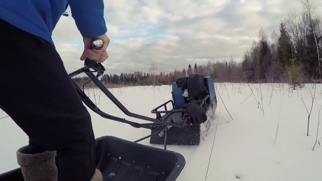 Мотособака мотобуксировщик "Мужик". Жизнь в деревне смотреть онлайн