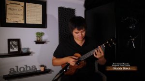 UKULELE FRIEND: Mika Kane and Semi-Custom Kamaka Longneck Tenor Ukulele (REC_1)