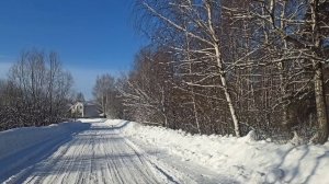 Зима в Неклюдово