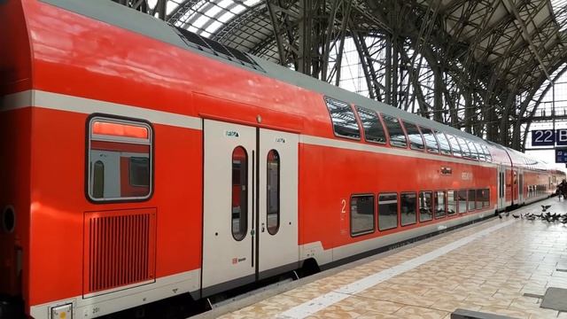 ПОЕЗДА ГЕРМАНИИ. ЖЕЛЕЗНОДОРОЖНЫЙ ВОКЗАЛ МЮНХЕН.
