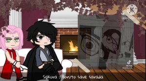 Sasuke and Sakura React to Future sarada