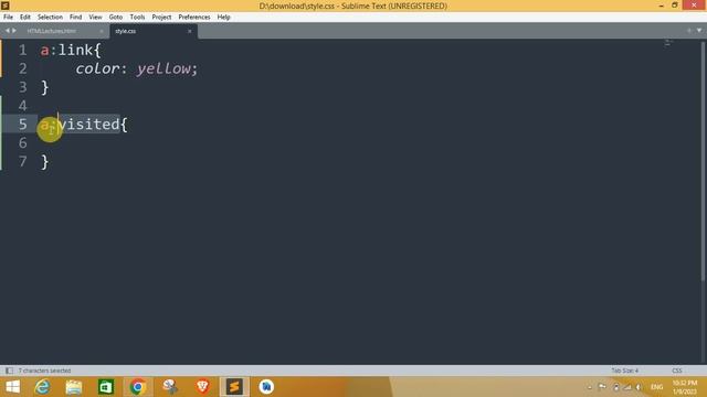 CSS Pseudo Classes | Link, Active, Hover, Visited | CSS Tutorials For Beginners