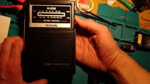 Купил аналоговый Tecsun R-206. Беглый обзор