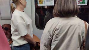 поездка на номерном по Московско-Петроградской линии метро СПБ. Невский проспект - Фрунзенская