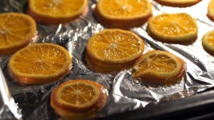 Как засушить апельсиновые дольки. Новогодний декор