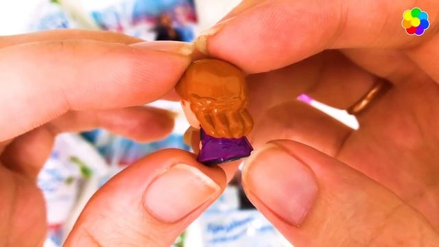 УРА! НАШЛА ЦВЕТНУЮ ФИГУРКУ Холодное Сердце 2 - Продолжаем собирать игрушки из Перекрестка смотреть онлайн