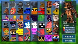 Super FNaF WORLD All 48 NEW Animatronics Unlocked (All Characters)
