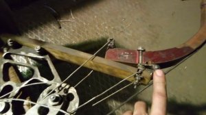 Мой блочно-рычажный самодельный лук ч.2
