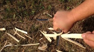 Финский нож с подводом , без него и ромб в работе и сравнение