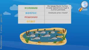 Задача на нахождение разности и суммы