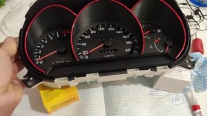 доработка щитка приборов Акцент.Установка колец