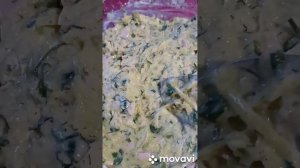 .Оладьи из замороженных кабачков очень вкусные