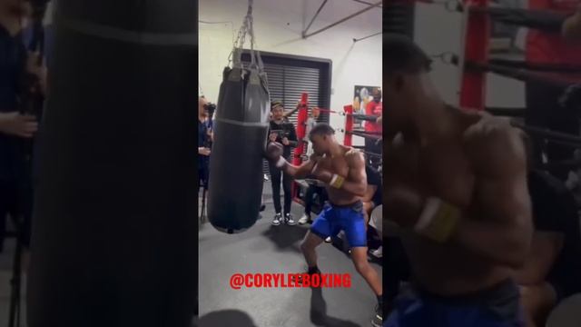 ERROL SPENCE JR RIPPING SHOTS ? ON PUNCHING BAG