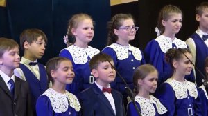 Пасхальный концерт младшего хора "Сольбинка"