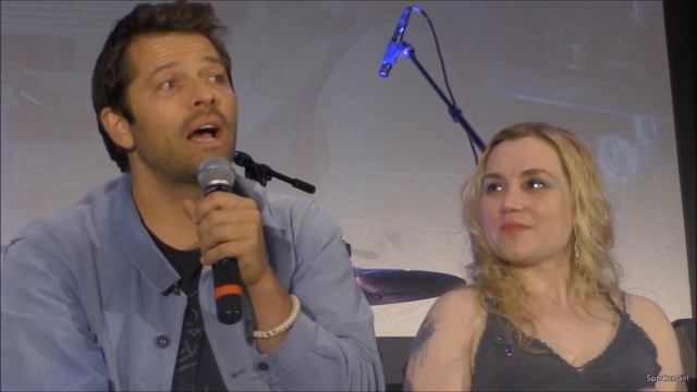 BurCon 2019 Misha Collins and Rachel Miner FULL GOLD Panel Supernatural смотреть онлайн