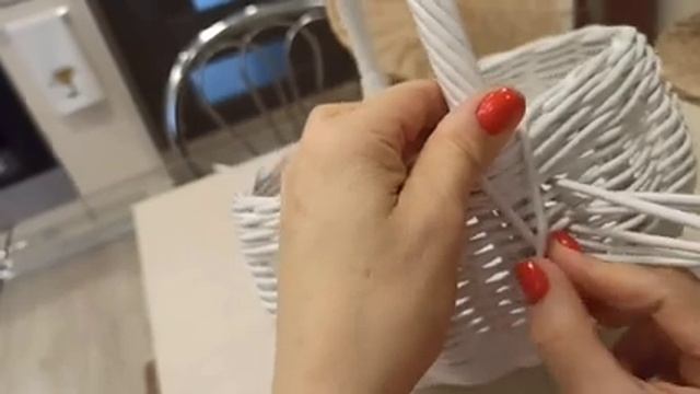 КАК СПЛЕСТИ РУЧКУ ДЛЯ КОРЗИНКИ