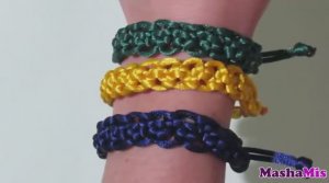 Как сплести БРАСЛЕТ из ШНУРОВ_