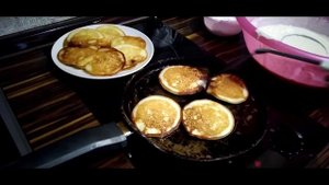 Оладушки из кефира