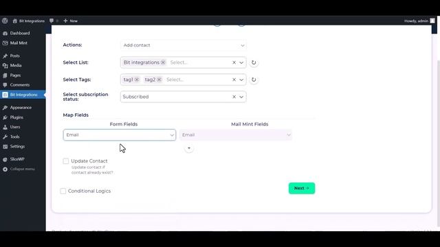 Integrating Ninja Forms with Mail Mint | Step-by-Step Tutorial | Bit Integrations