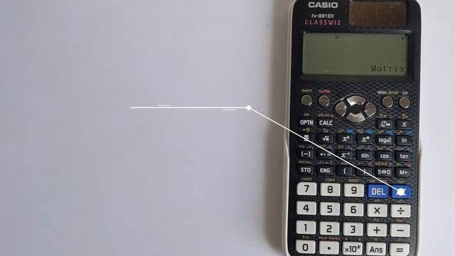 Casio Classwiz FX-991EX Matrix Multiplication: How to Multiply Two Matrices