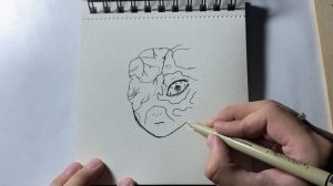 Как нарисовать Танджиро в демонической форме