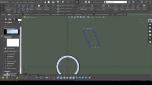 SOLIDWORKS моделирование тройника
