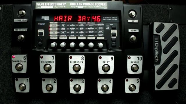 Гитарный процессор Digitech RP 1000 - Все заводские пресеты - All Factory presets смотреть онлайн