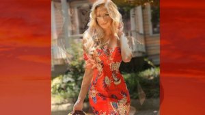 А я надену яркое платье. И тебя зацелую в объятиях.