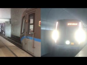 Сборник видео с Казанского метрополитена  :) #метро