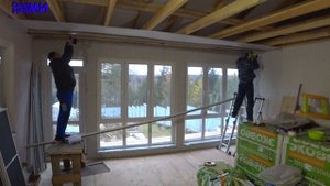 Утепление чердачного перекрытия в частном доме. Утепление ПОТОЛКА. Insulation of the attic
