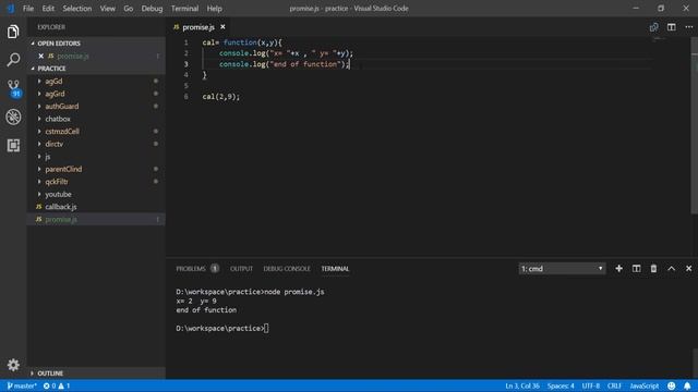 Promise in Node js - Explained in details