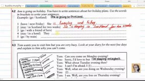 4. Murphy English Grammar in Use. Unit 4. Present Tenses with Future meaning +Exercises+Words