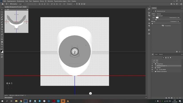 Деформация губ и лица для Spark AR в Blender 2.92 + разрисовка лица в Photoshop 2021 смотреть онлайн