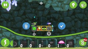 Bad Piggies - GRAPPLE HOOK THE CRATE NINJA STYLE!!