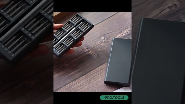 Набор отверток PRO.TOOLS 33 в 1, для точных работ в пластиковом кейсе смотреть онлайн