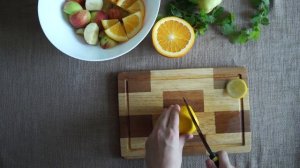 Куда деть яблоки осенью? Мохито из яблок с мятой и цитрусовыми на зиму. Простой рецепт.