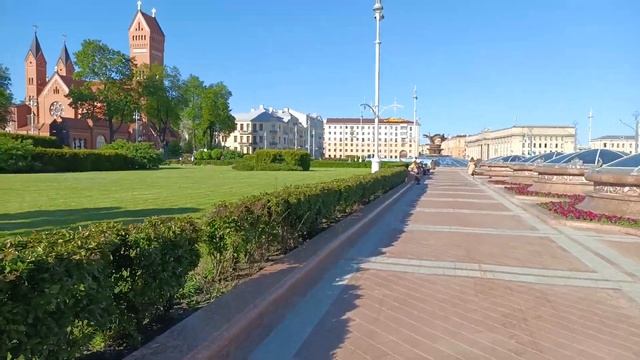 Площадь Независимости, Минск смотреть онлайн