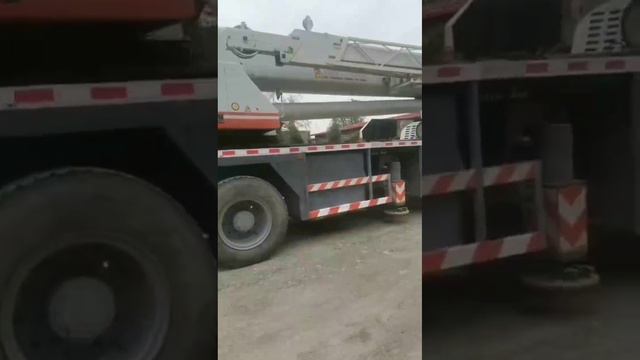 2010 year zoomlion 70ton truck crane for sale . type QY70V , 43m mainboom , 16m jib смотреть онлайн