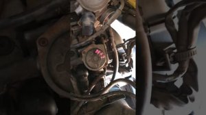 Работа карбюратора Honda Dio af62 прогрев, х.х