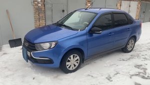 Лада Гранта седан 2021 года. Что же стало с автомобилем за 2,5 года эксплуатации?