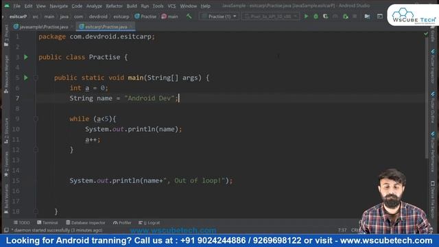 While and Do While Loop in Java with Example | Android Java Tutorial смотреть онлайн