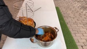 Готовим курицу и овощи в ТАНДЫРЕ