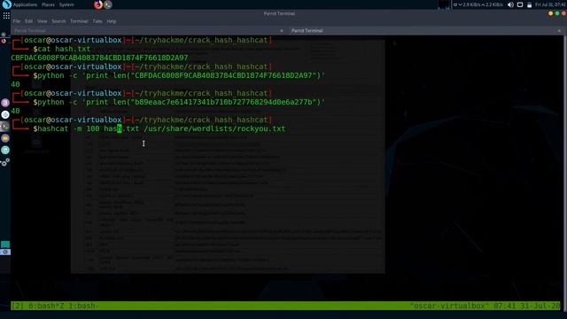 HASHCAT Tutorial for Beginners || SHA,MD5,BCRYPT & salted hash ||Exercise Also || смотреть онлайн
